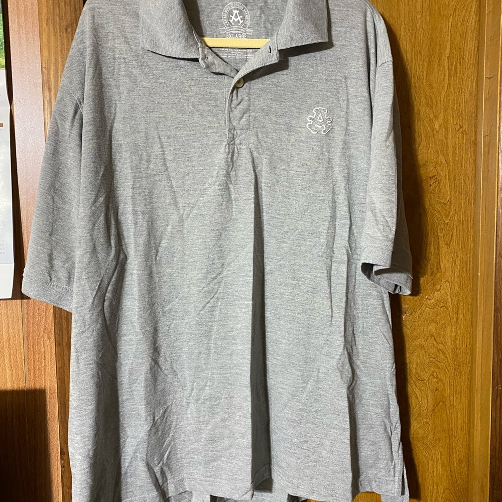 Akademiks Light Gray Polo Shirt
